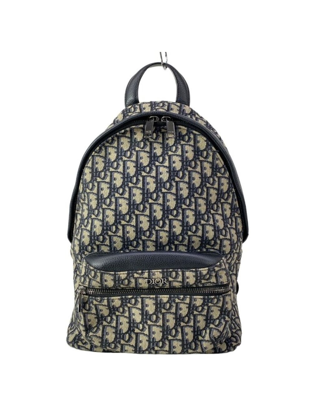Dior Backpack Kids Rider Beige Dark Navy Blue